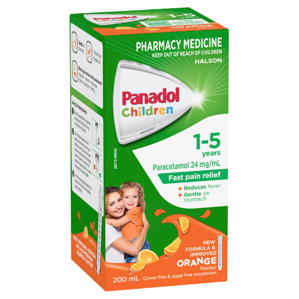 Panadol Children 1 - 5 Years Orange 200ml Suspension