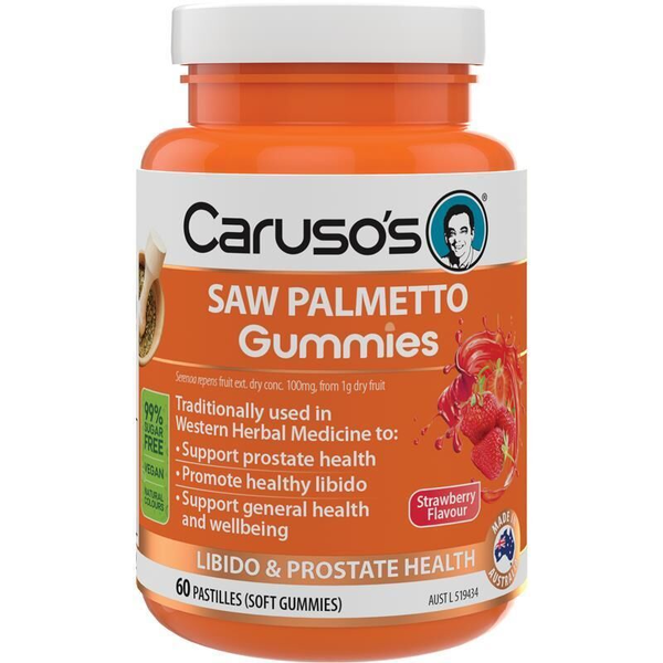 Caruso's Saw Palmetto Gummies 60 Pastilles