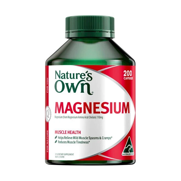 Nature's Own Magnesium 200 Capsules
