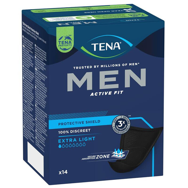 Tena Men Active Fit Protective Shield Extra Light 14/Pack