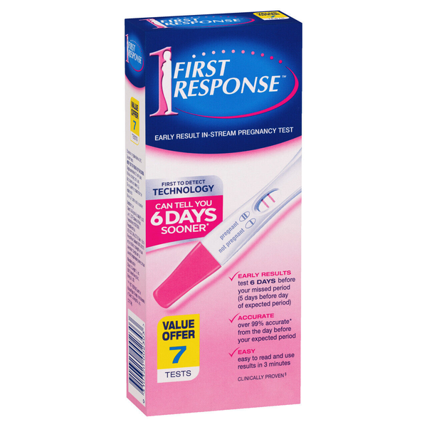 First Response Early Result In-Stream Pregnancy Test - 7 Tests
