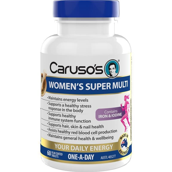 Caruso's Women's Super Multi 60 Tablets