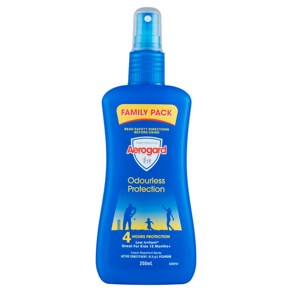 Aerogard Odourless Protection Insect Repellent Pump 250ml