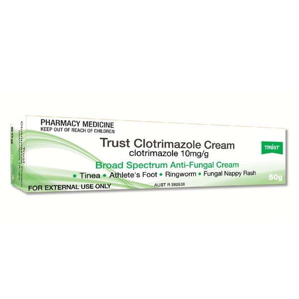 Trust Antifungal Cream 50g Same as Canesten Cream