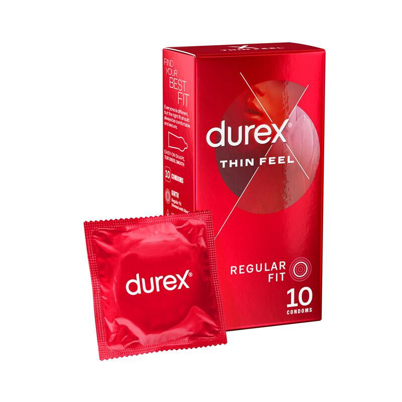 Durex Thin Feel Regular Fit 10 Condoms