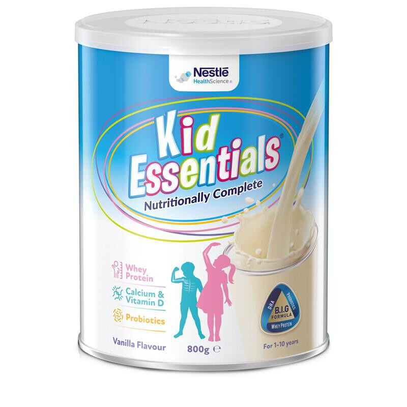 Nestle Kid Essentials Nutritionally Complete 800g Vanilla Flavour