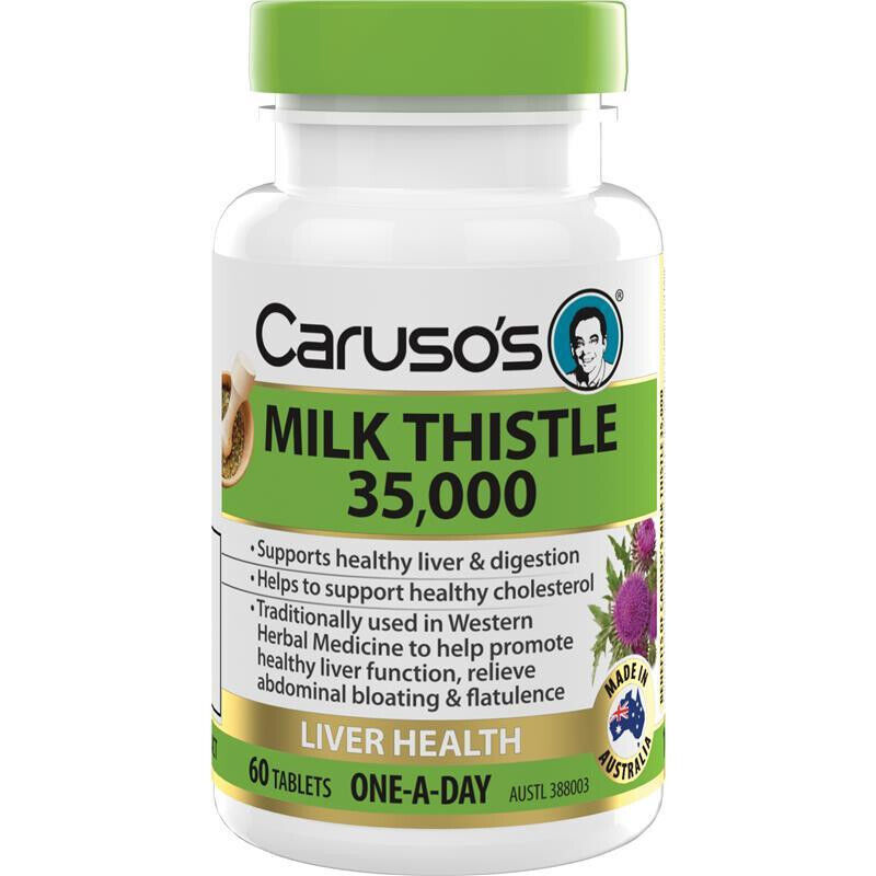 Caruso's Milk Thistle 35,000 60 Tablets