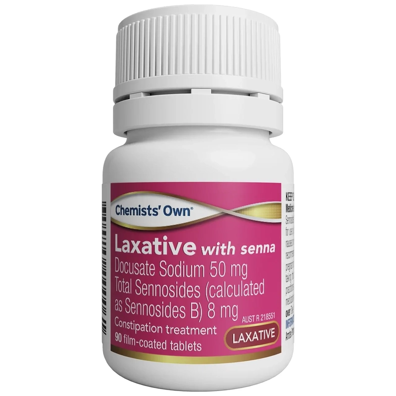 Chemists' Own Laxative With Senna 90 Tablets Same as Coloxyl with Senna