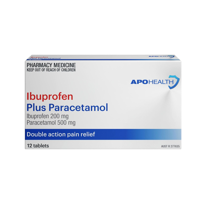APH Ibuprofen Plus Paracetamol 12 Tablets