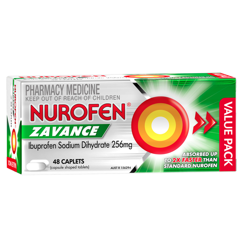 Nurofen Zavance 48 Caplets