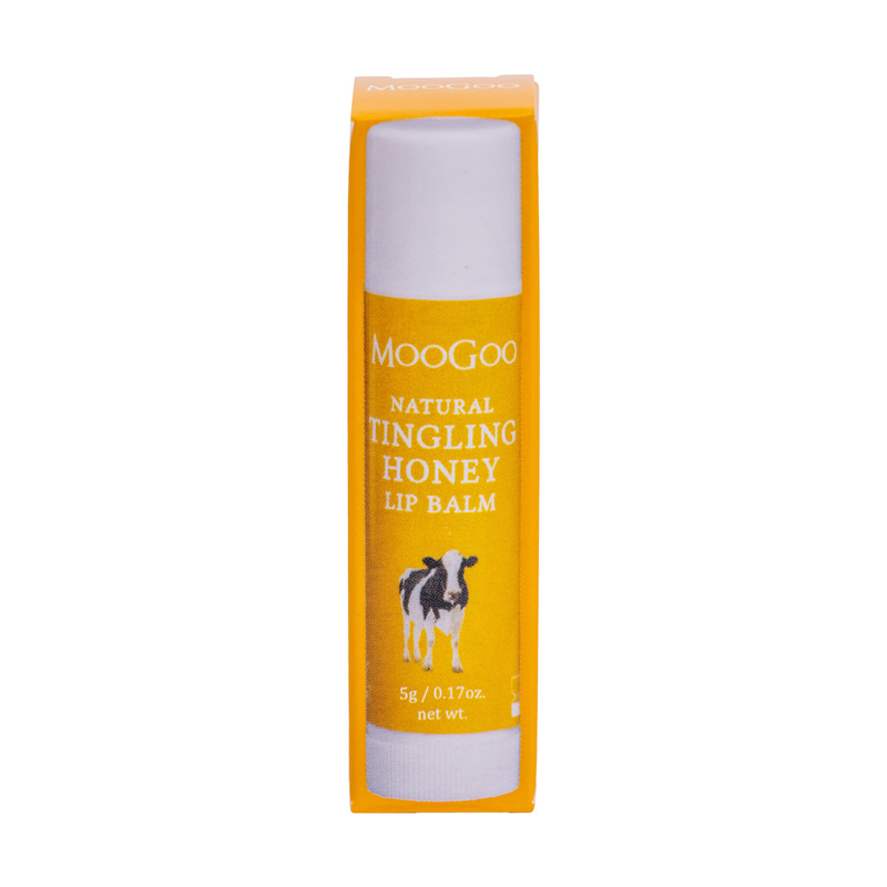 MooGoo Natural Tingling Honey Lip Balm 5g