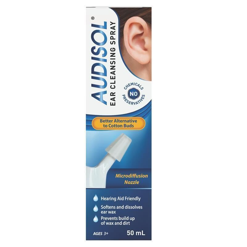 Audisol Ear Cleansing Spray 50ml