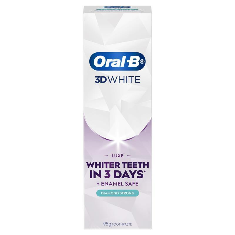 Oral B 3D White Luxe Diamond Strong Toothpaste 95g