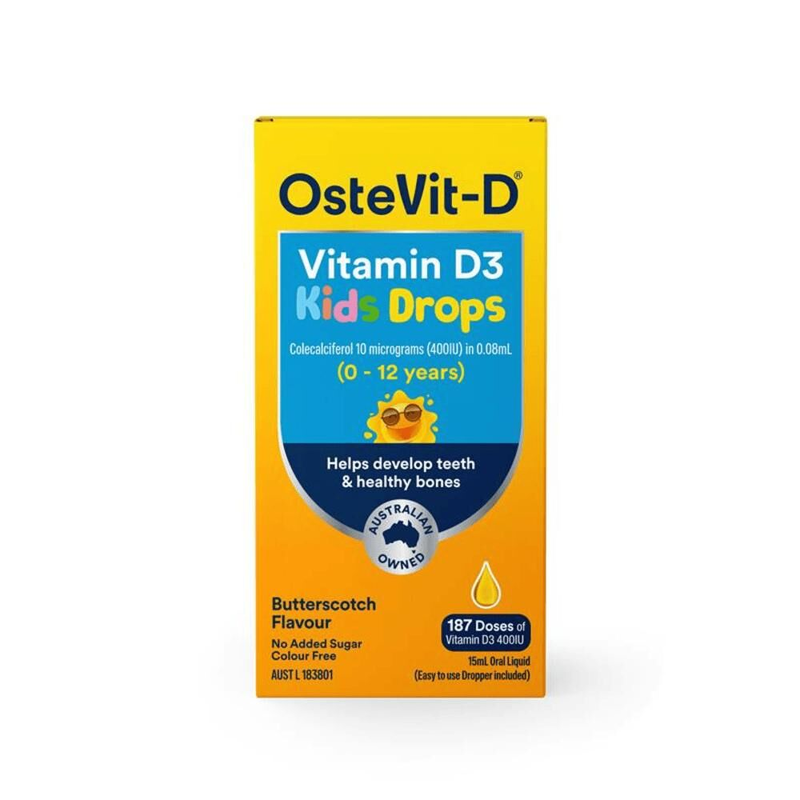 OsteVit-D Vitamin D3 Kids Drops 15ml
