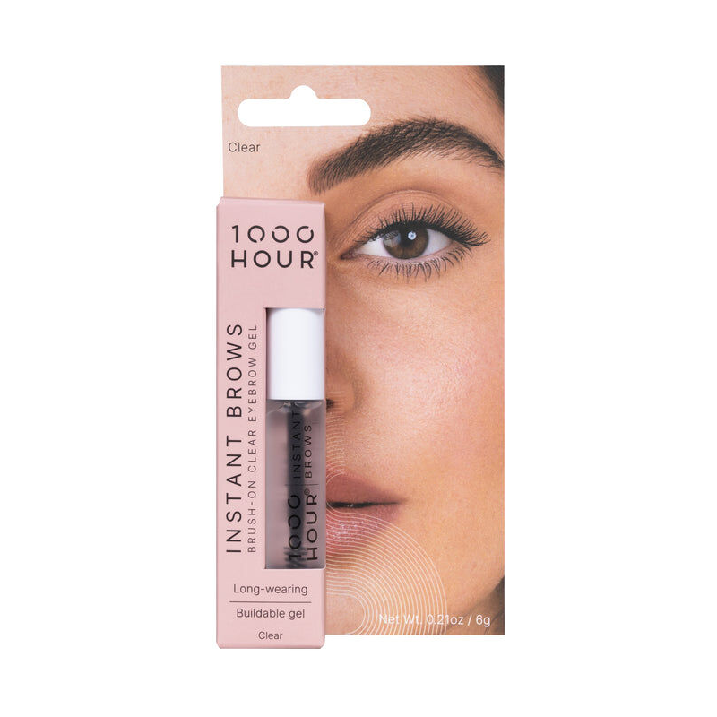1000 Hour Instant Brows Brush-on Tinted Gel 6g - Clear