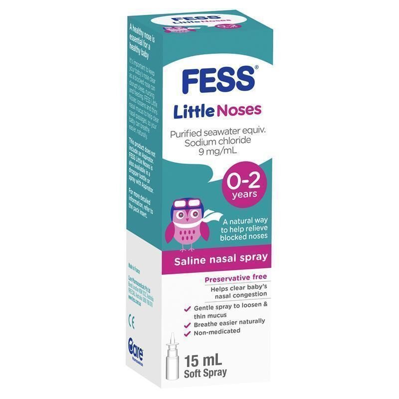 Fess Little Noses 0-2 Years Saline Nasal Spray 15ml