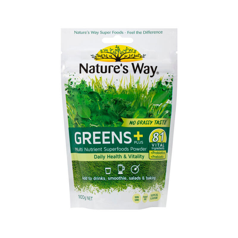 Nature's Way Super Greens Plus 100g