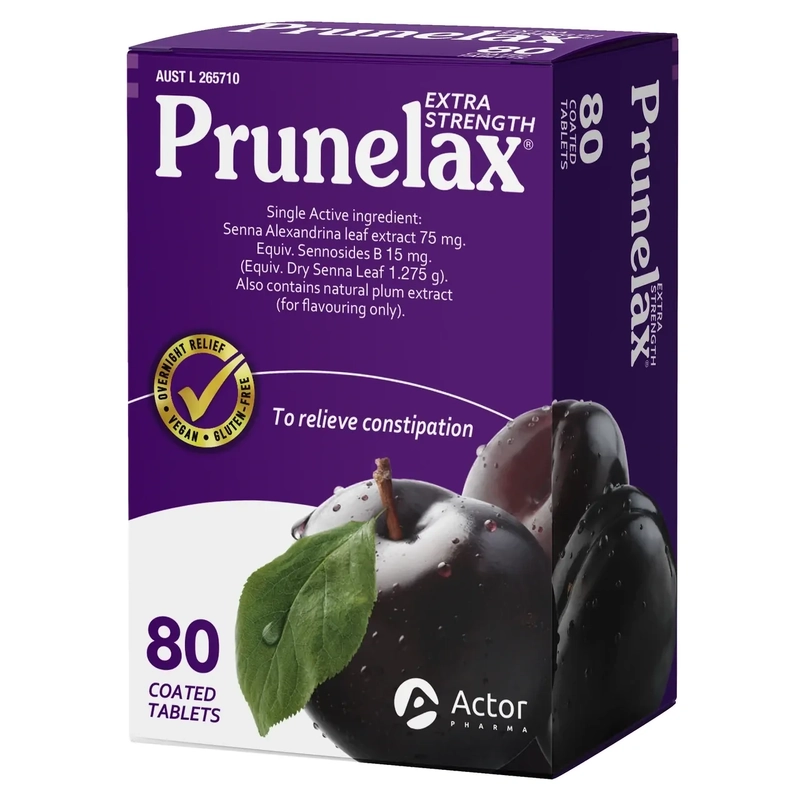 Prunelax Extra Stregnth 80 Tablets