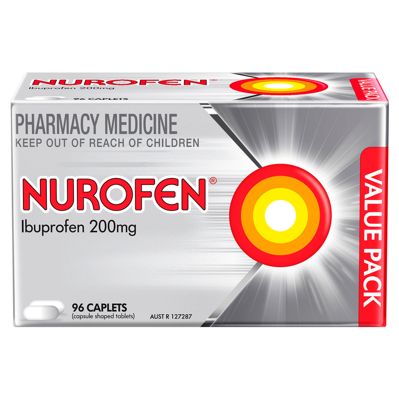Nurofen 200mg 96 Caplets