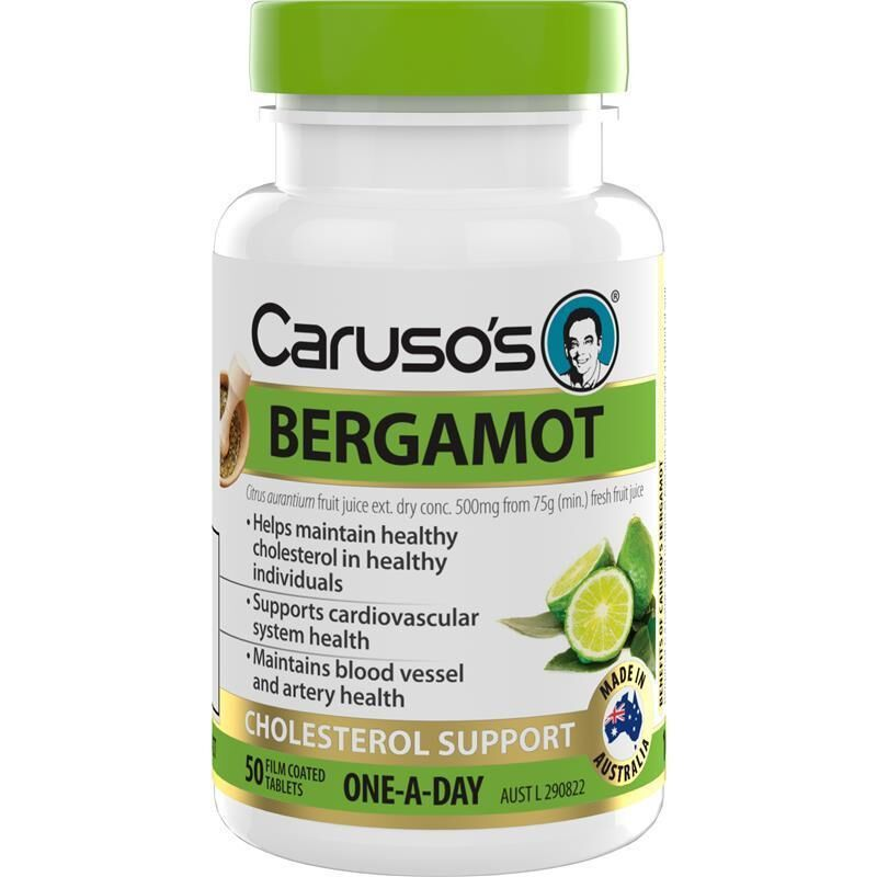 Caruso's Bergamot 50 Tablets