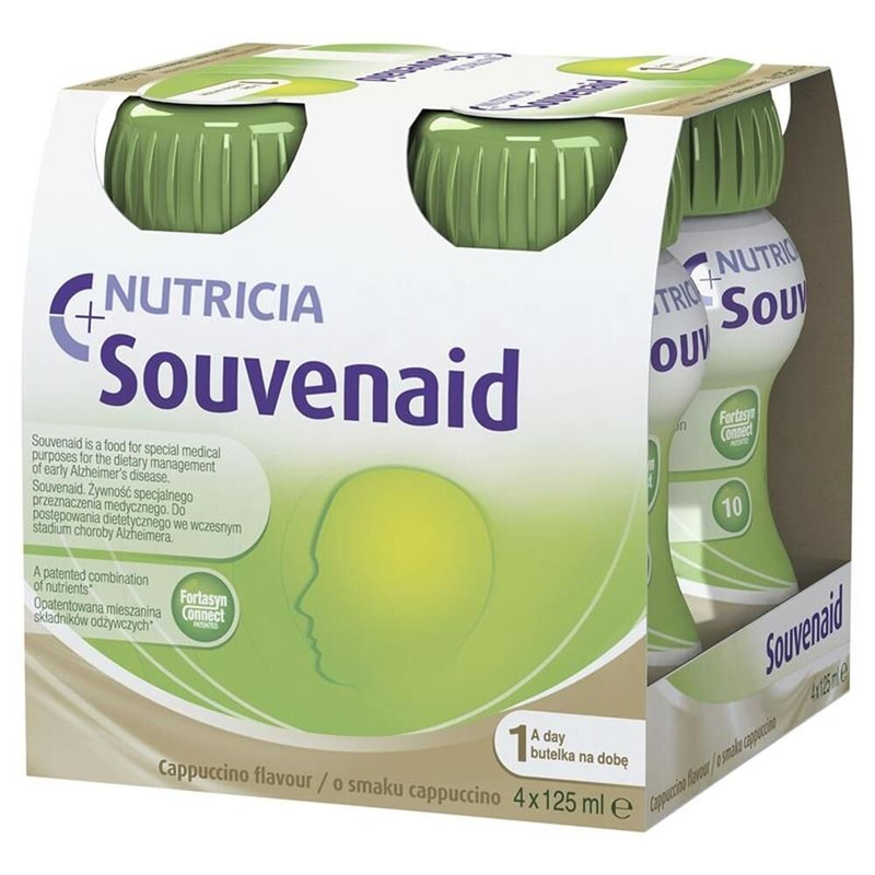 Souvenaid Cappuccino Flavour 4 X 125ml