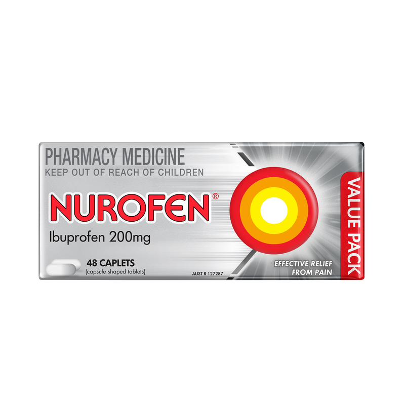 Nurofen 200mg 48 Caplets 
