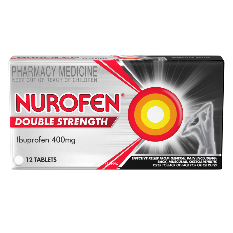 Nurofen Double Strength 400mg 12 Tablets