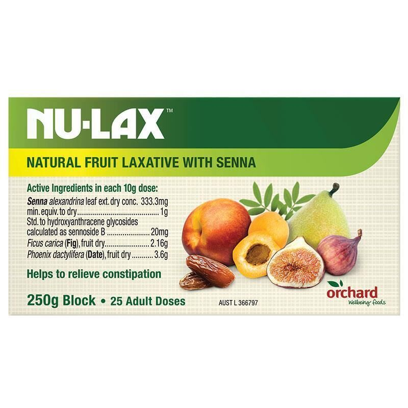 Nulax Fruit Laxative with Senna 250g