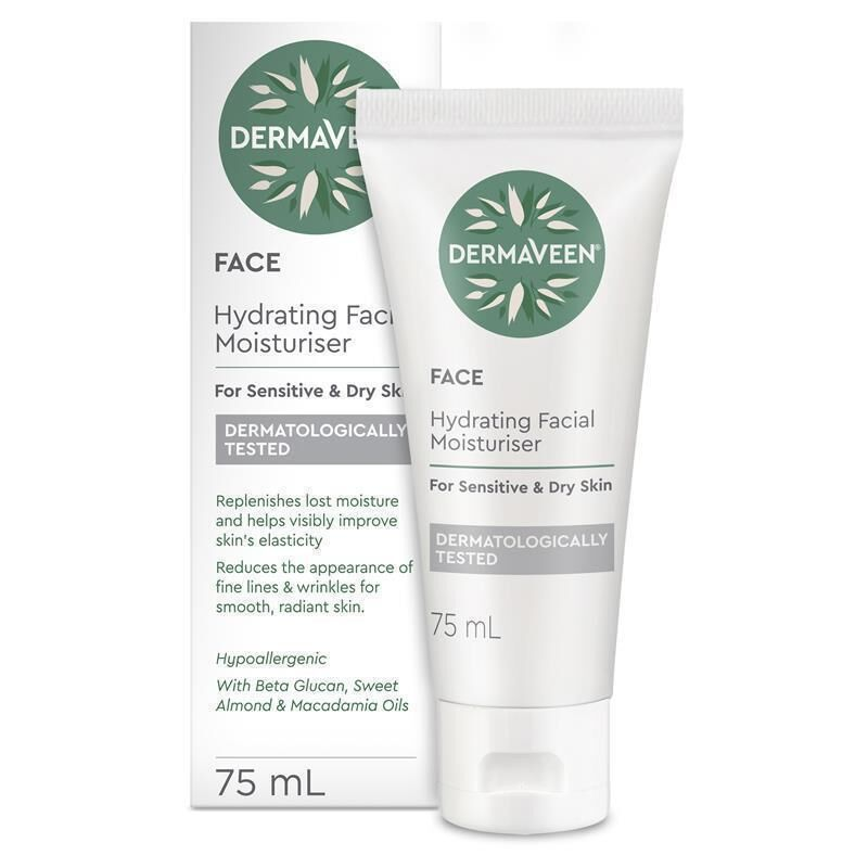 DermaVeen Hydrating Facial Moisturiser 75ml