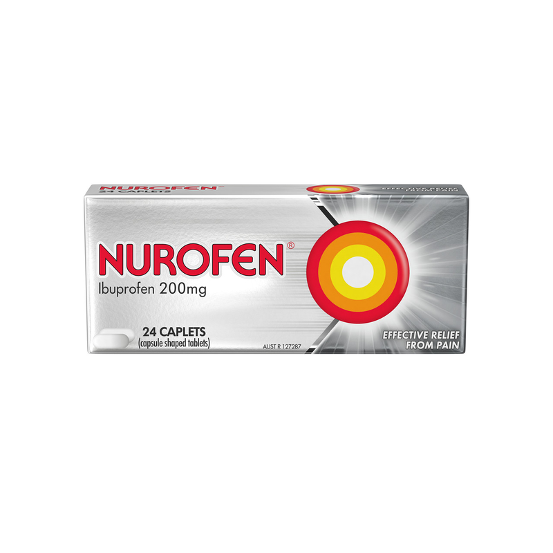 Nurofen 200mg 24 Caplets 