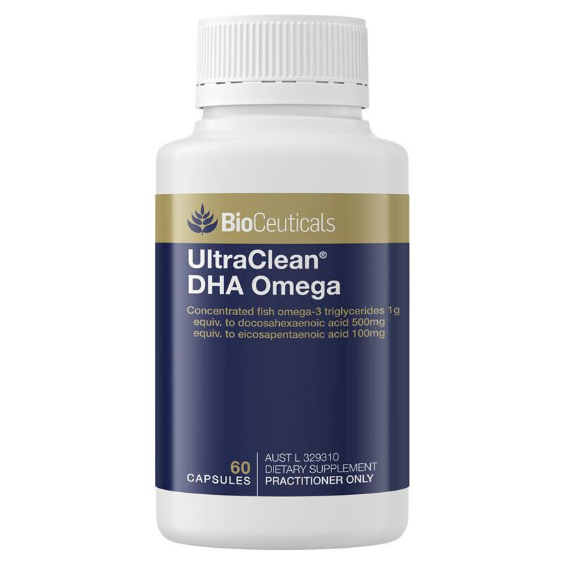 BioCeuticals UltraClean DHA Omega 60 Capsules