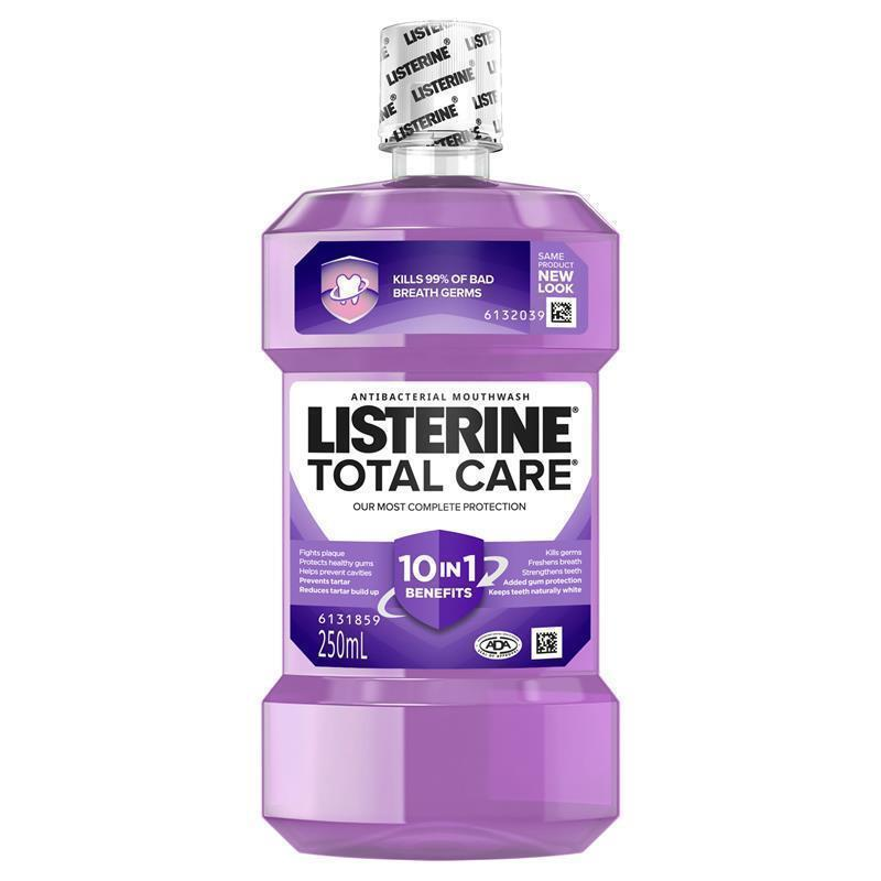 Listerine Total Care Antibacterial Mouthwash 250ml