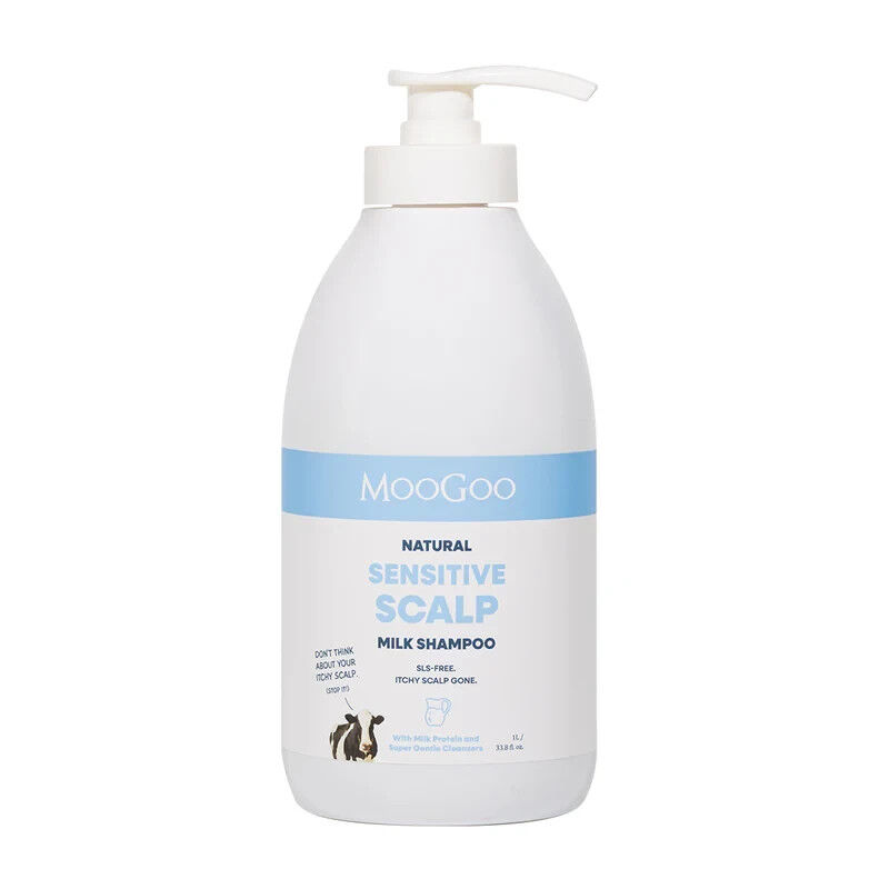 MooGoo Natural Sensitive Scalp Milk Shampoo 1L