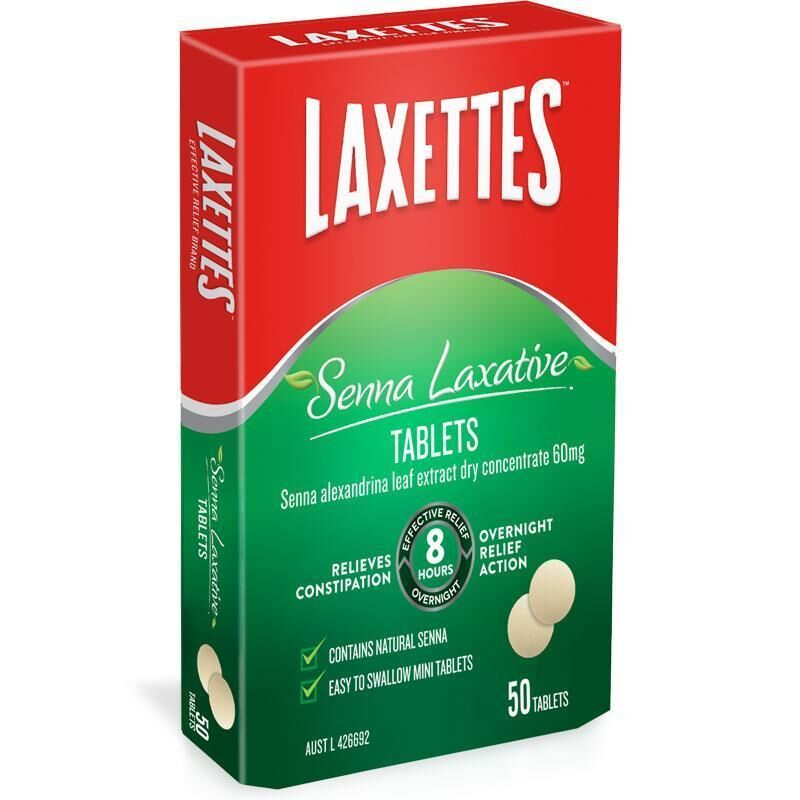 Laxettes Senna 50 Tablets