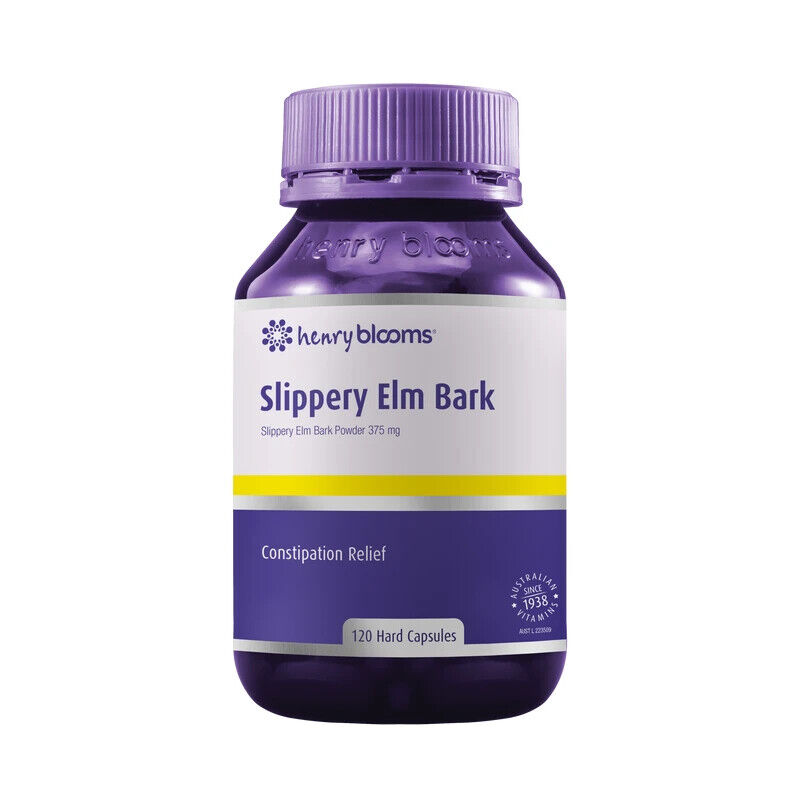 Henry Blooms Elm Bark 375mg 120 Capsules