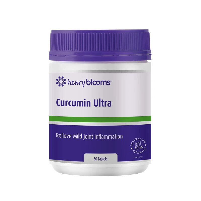 Henry Blooms Curcumin Ultra 30 Tablets
