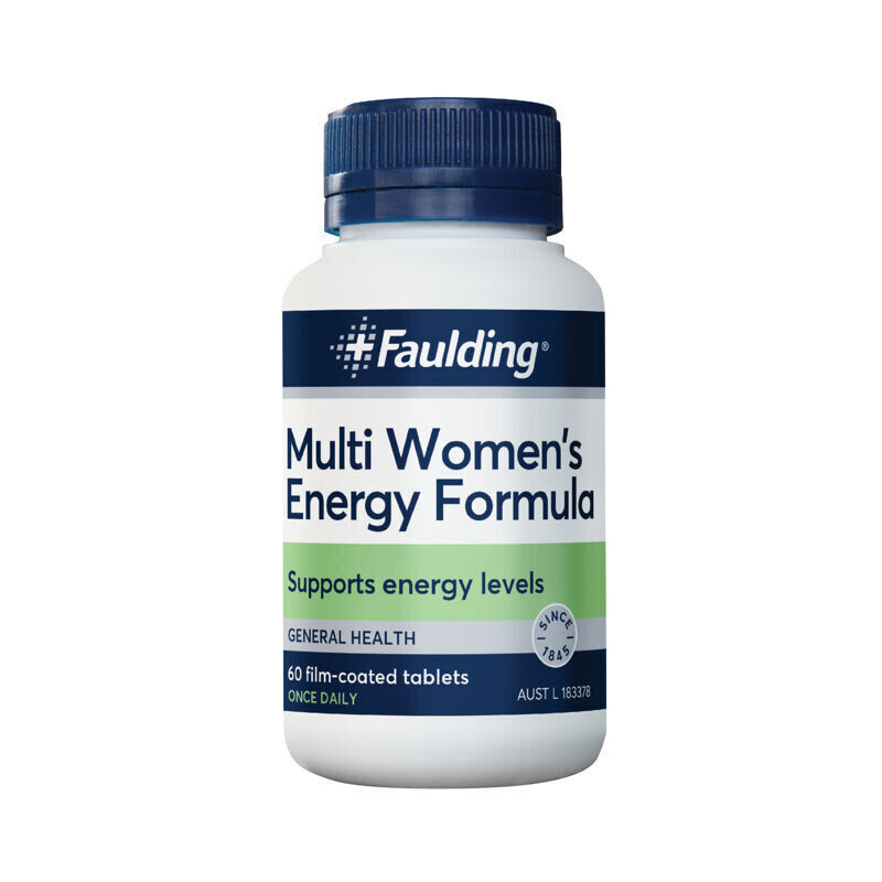 Faulding Multi Womens Energy Formula 60 Tablets