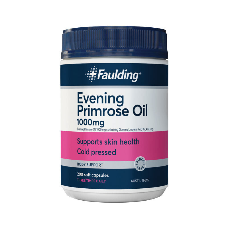 Faulding Evening Primrose Oil 1000mg 200 Capsules