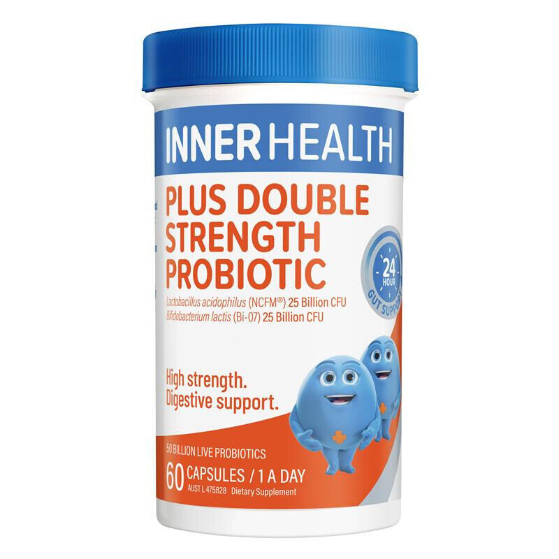 Inner Health Plus Double Strength Probiotic 60 Capules