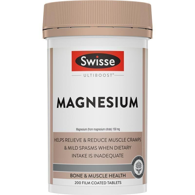 Swisse Ultiboost Magnesium 200 Tablets