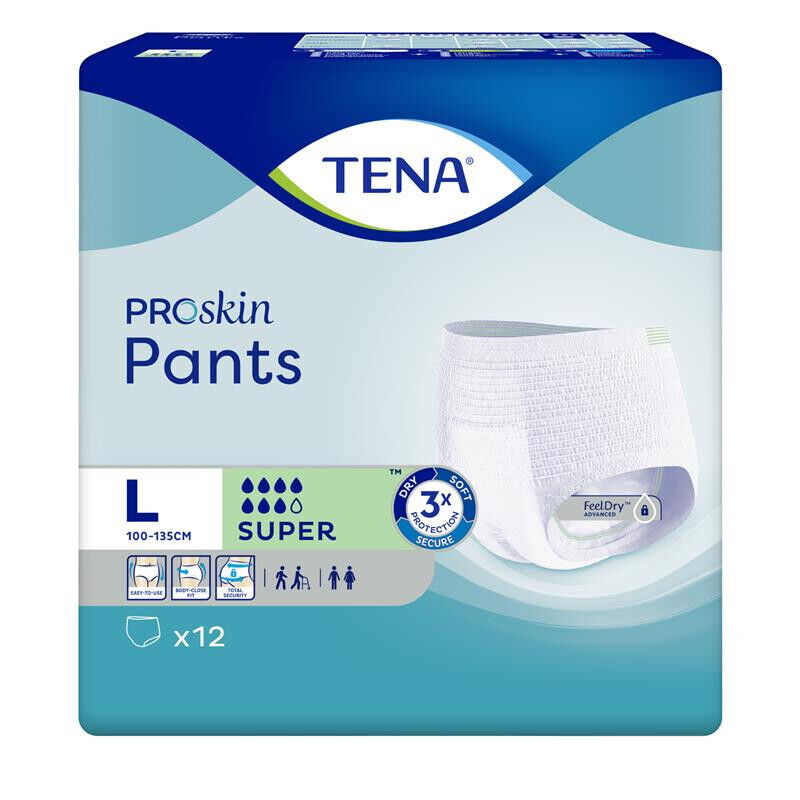 Tena ProSkin Pants Super 12 Pants - Large