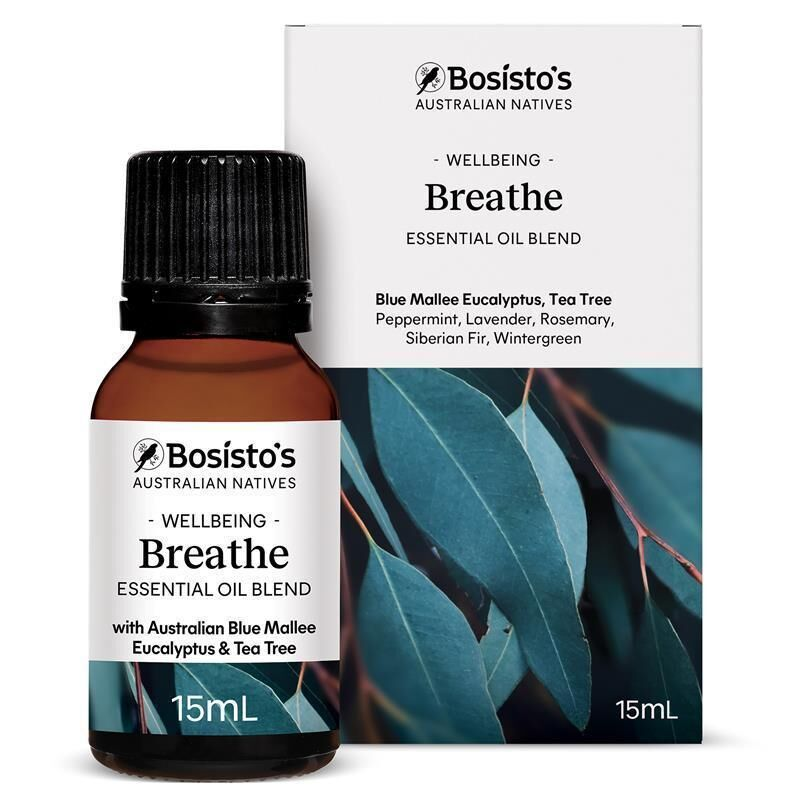 Bosisto's Native Breathe Essential Oil Blend 15ml