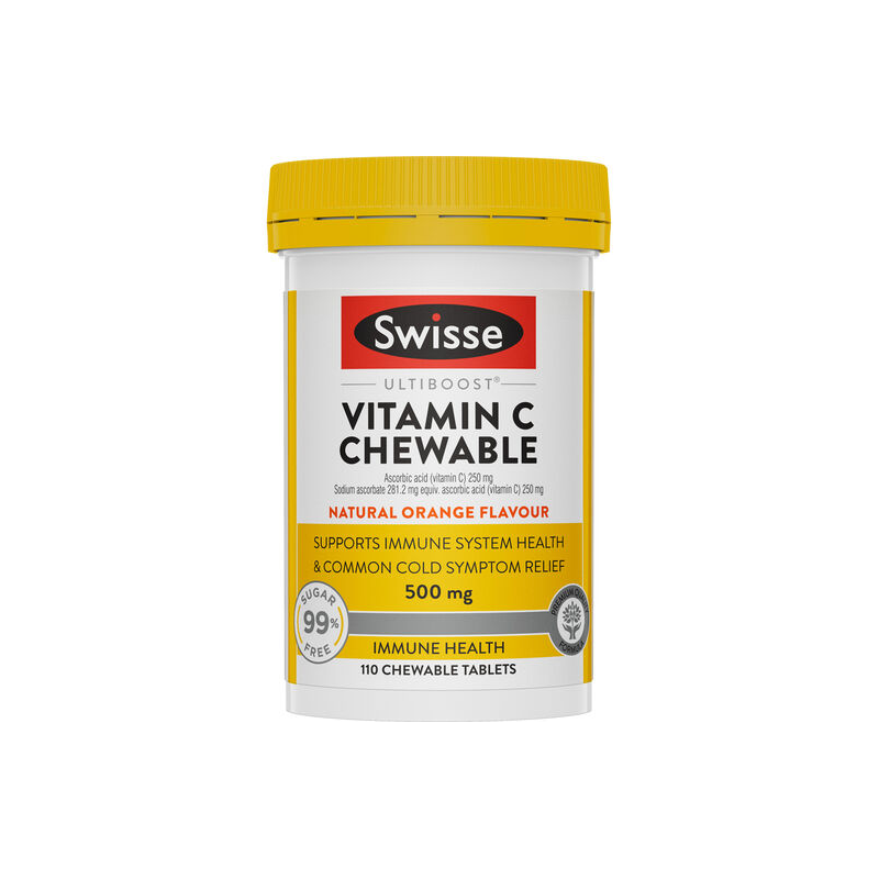 Swisse Ultiboost Vitamin C 110 Chewable Tablets