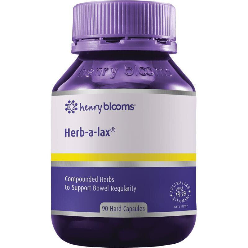 Henry Blooms Herb-a-lax 90 Capsules