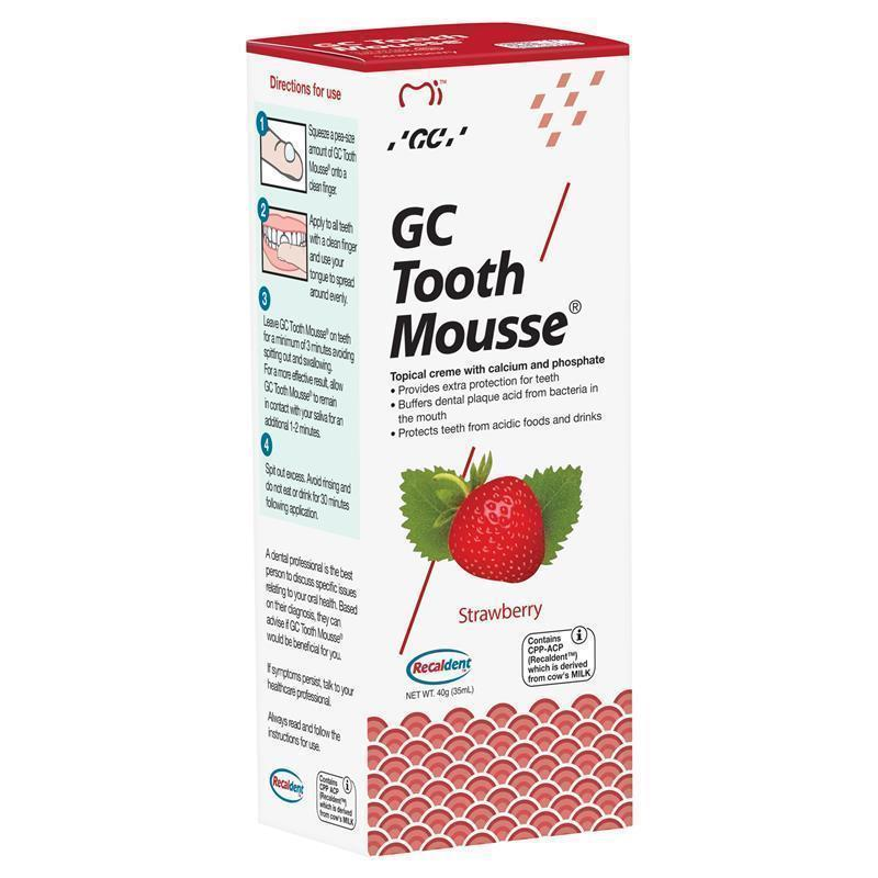 Gc Tooth Mousse Strawberry 40g