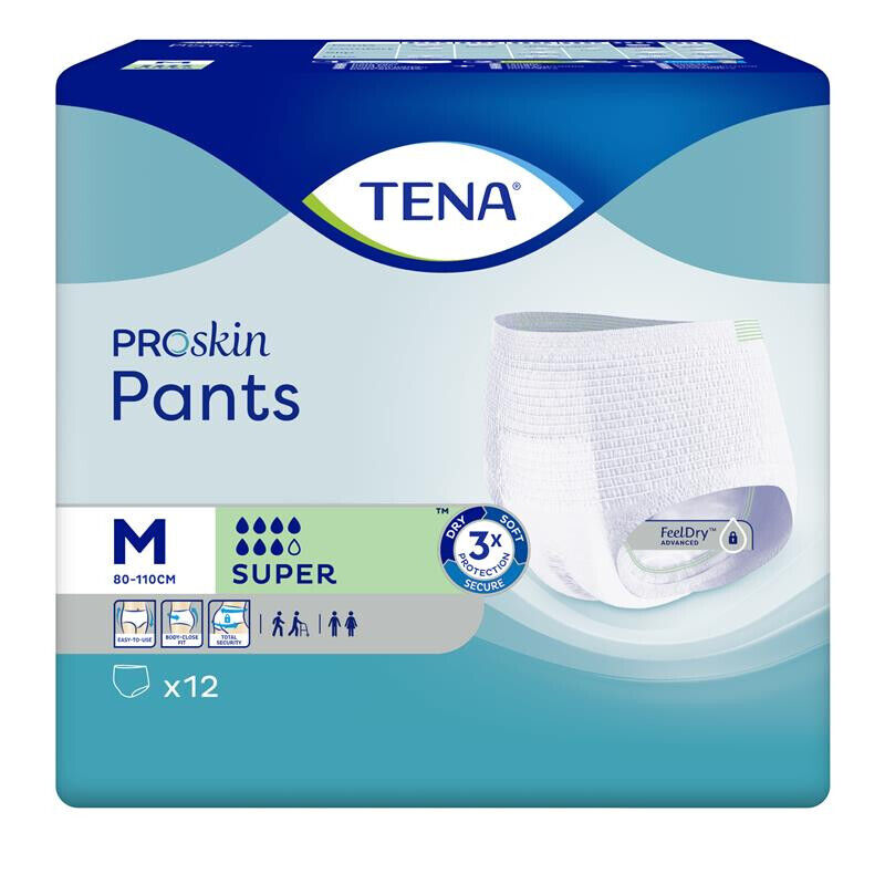 Tena ProSkin Pants Super 12 Pants - Medium