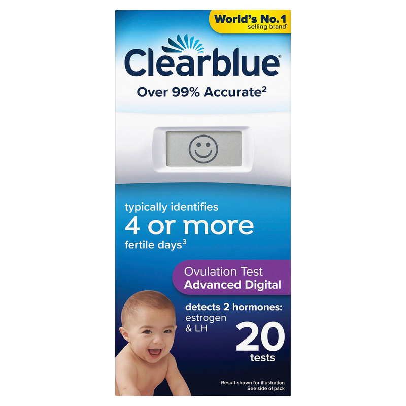 Clearblue Advanced Digital Ovulation Test - 20 Tests