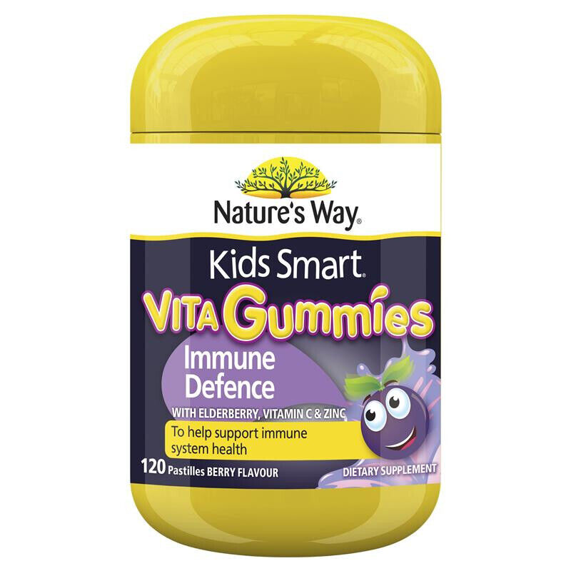 Nature's Way Kids Smart Vita Gummies Immune Defence 120 Pastilles
