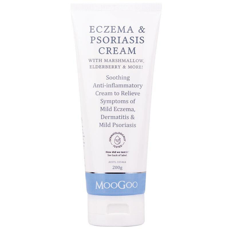 MooGoo Eczema & Psoriasis Cream With Marshmallow 200g