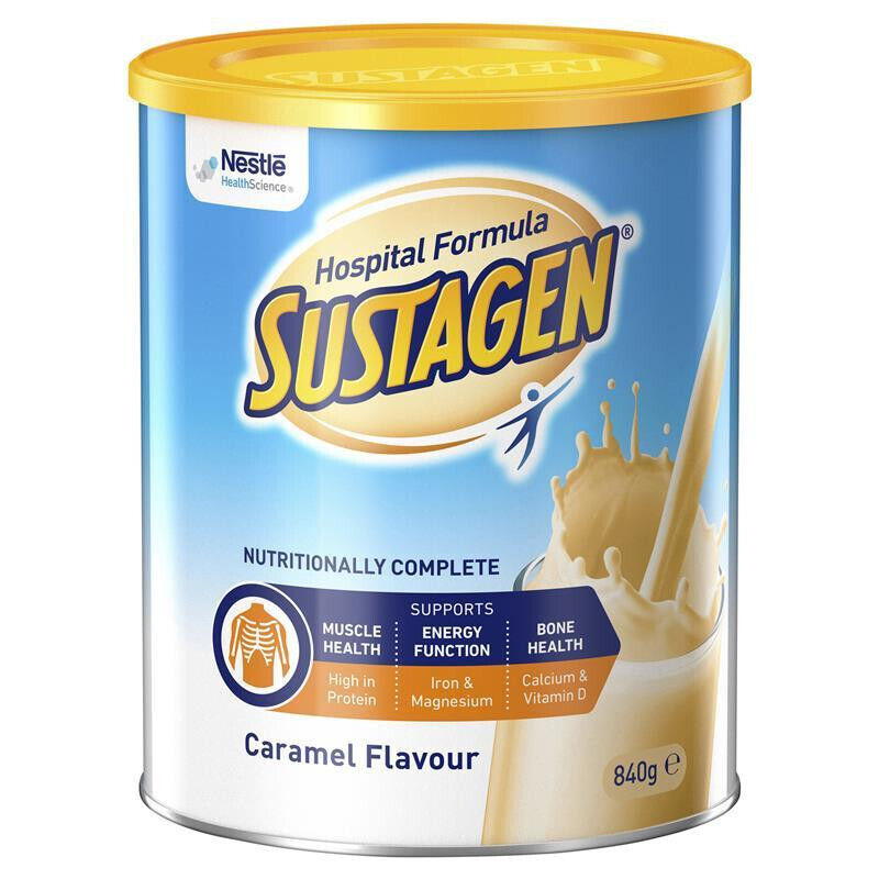 Sustagen Hospital Formula 840g Caramel Flavour